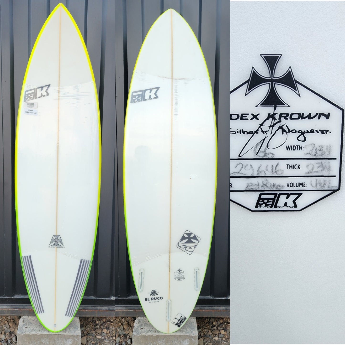 San Clemente 6 6 X21 3/4X 2 3/4 Vol 44 Index Krown