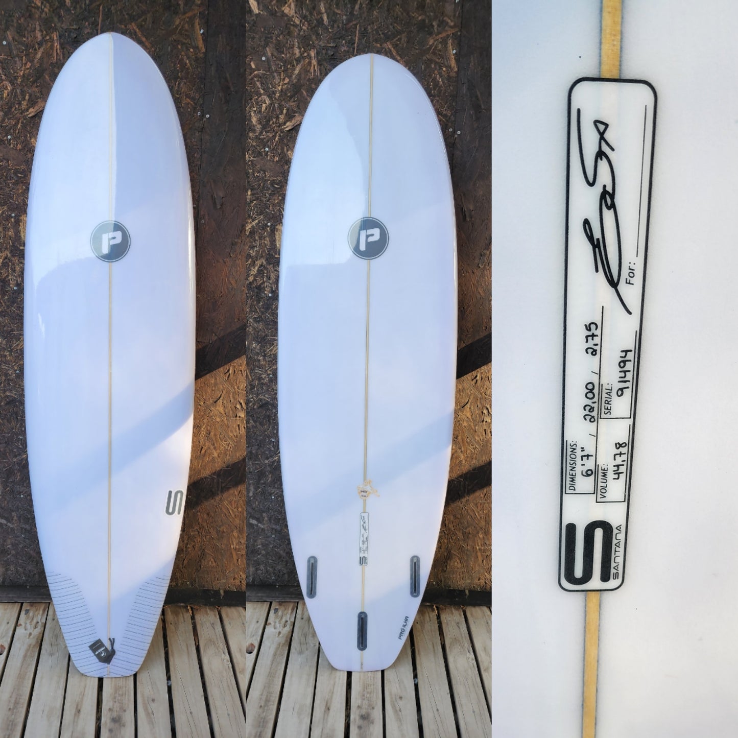 Funboard Pro-Ilha 6.7X22.00X2.75 De 44.78 Lts