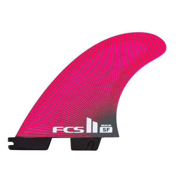 Quillas FCS II SALLY FITZGIBBONS Performance Core PinkBlack Tri Fins M
