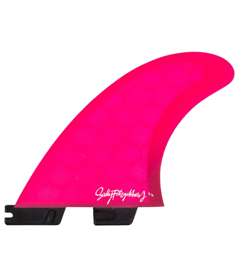 Quillas FCS II SALLY FITZGIBBONS Performance Core PinkBlack Tri Fins M