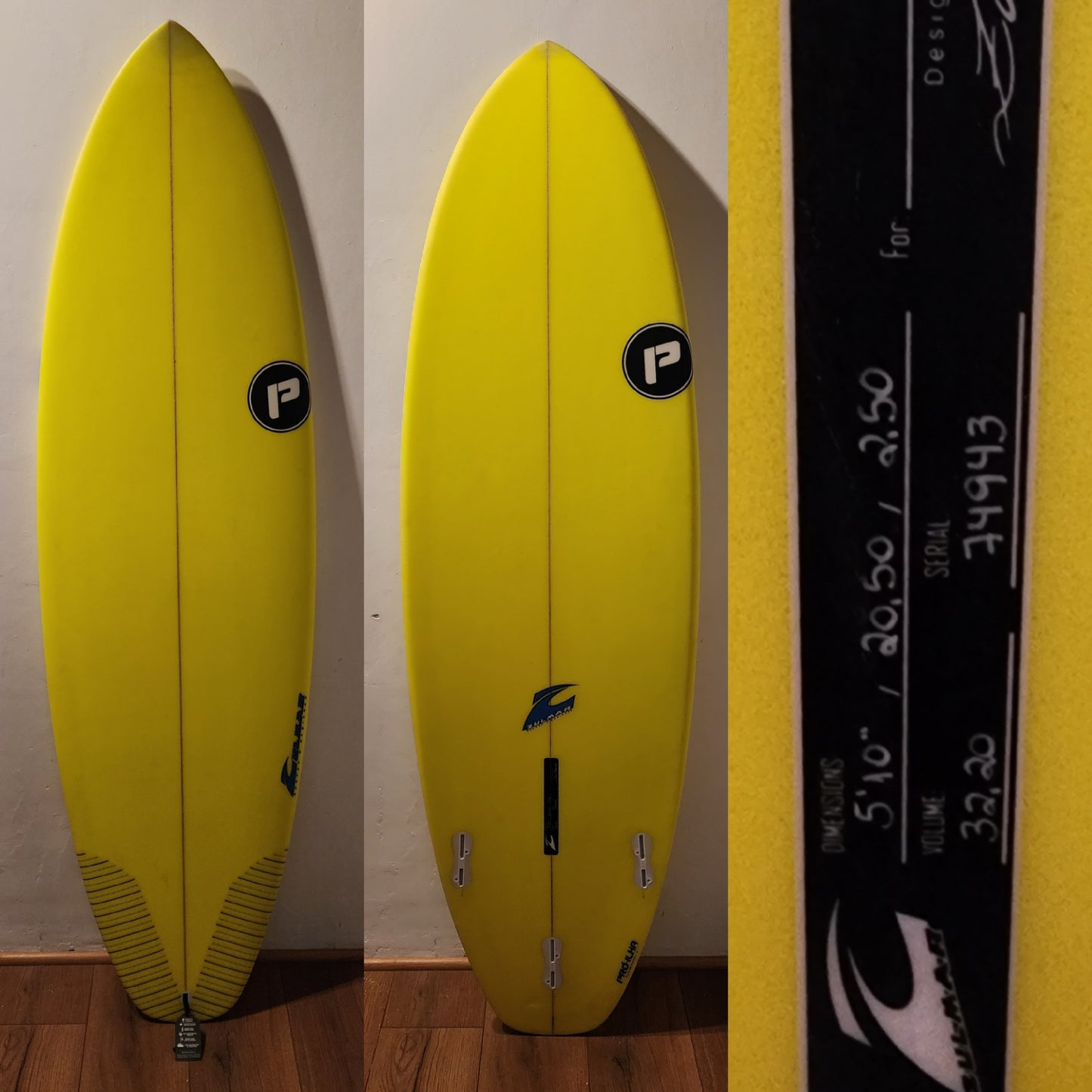 Shortboard Pro-Ilha 5.10X20.50X2.50 De 32.20 Lts