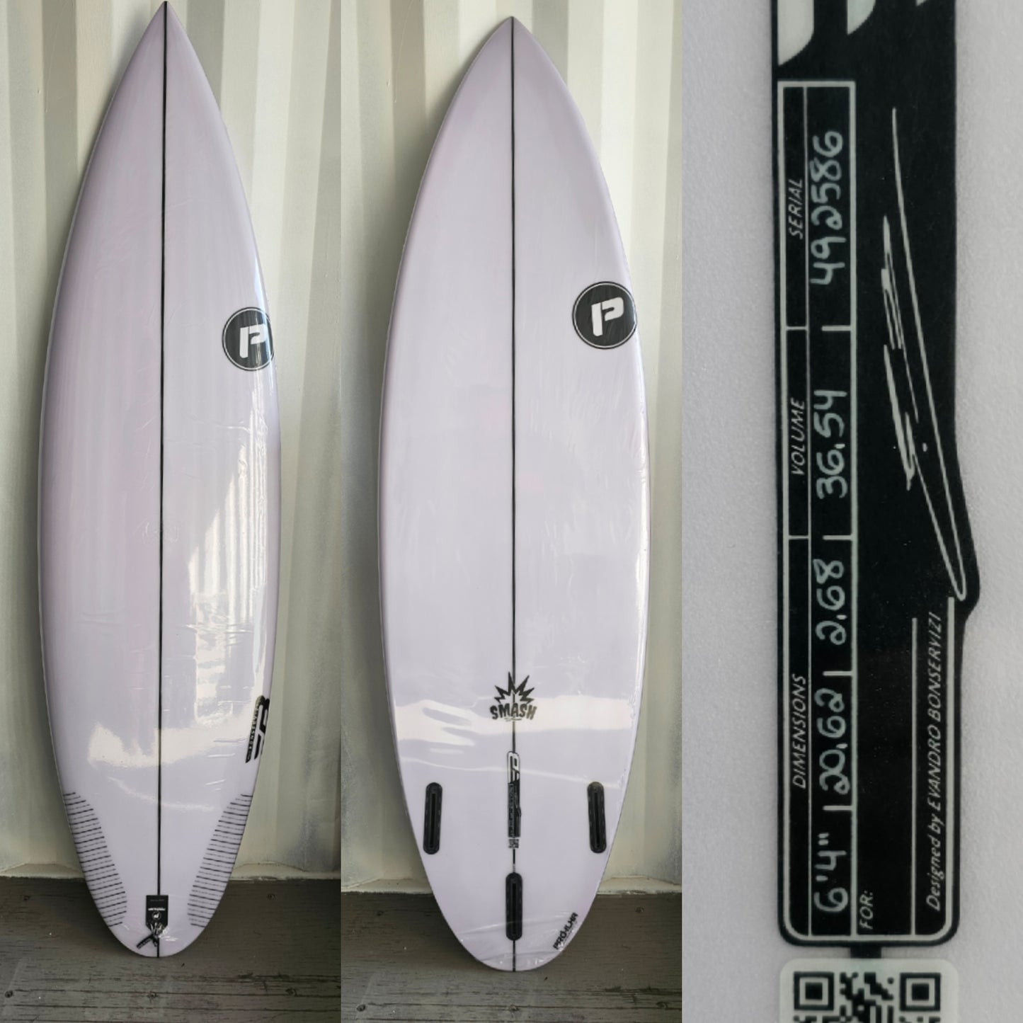 Tabla de Surf Pro-Ilha Smash 6'4" · 36,54 L