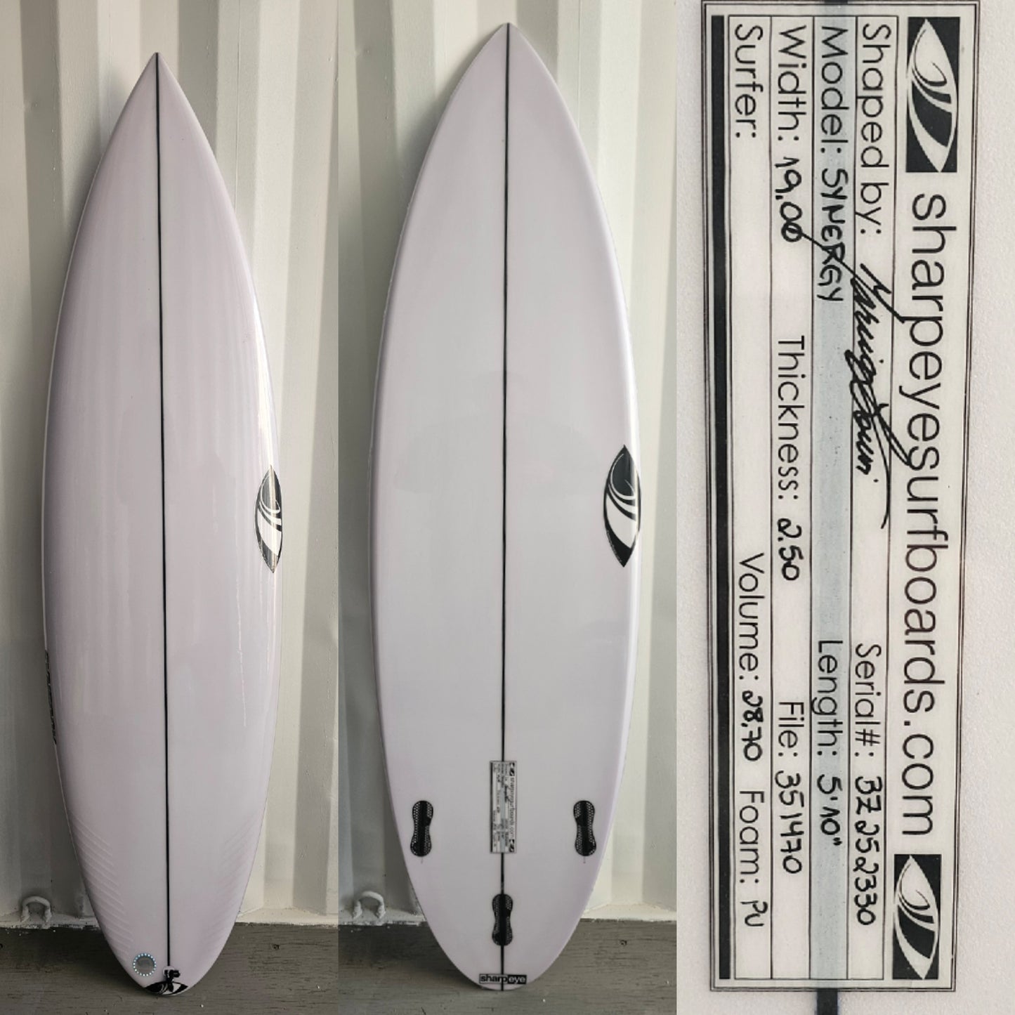 Tabla de Surf Sharpeye Synergy 5'10" · 28,70 L