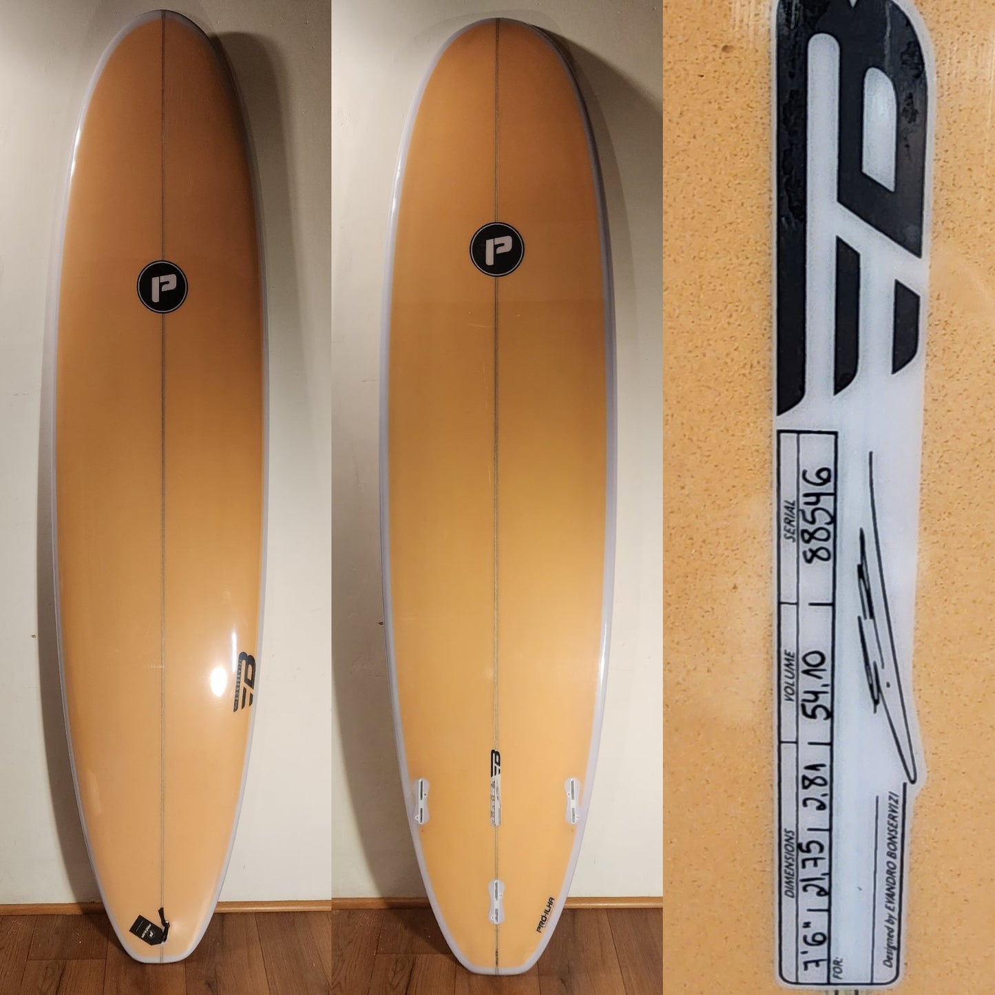 FUNBOARD 7.6X21.75X2.81 54.1L