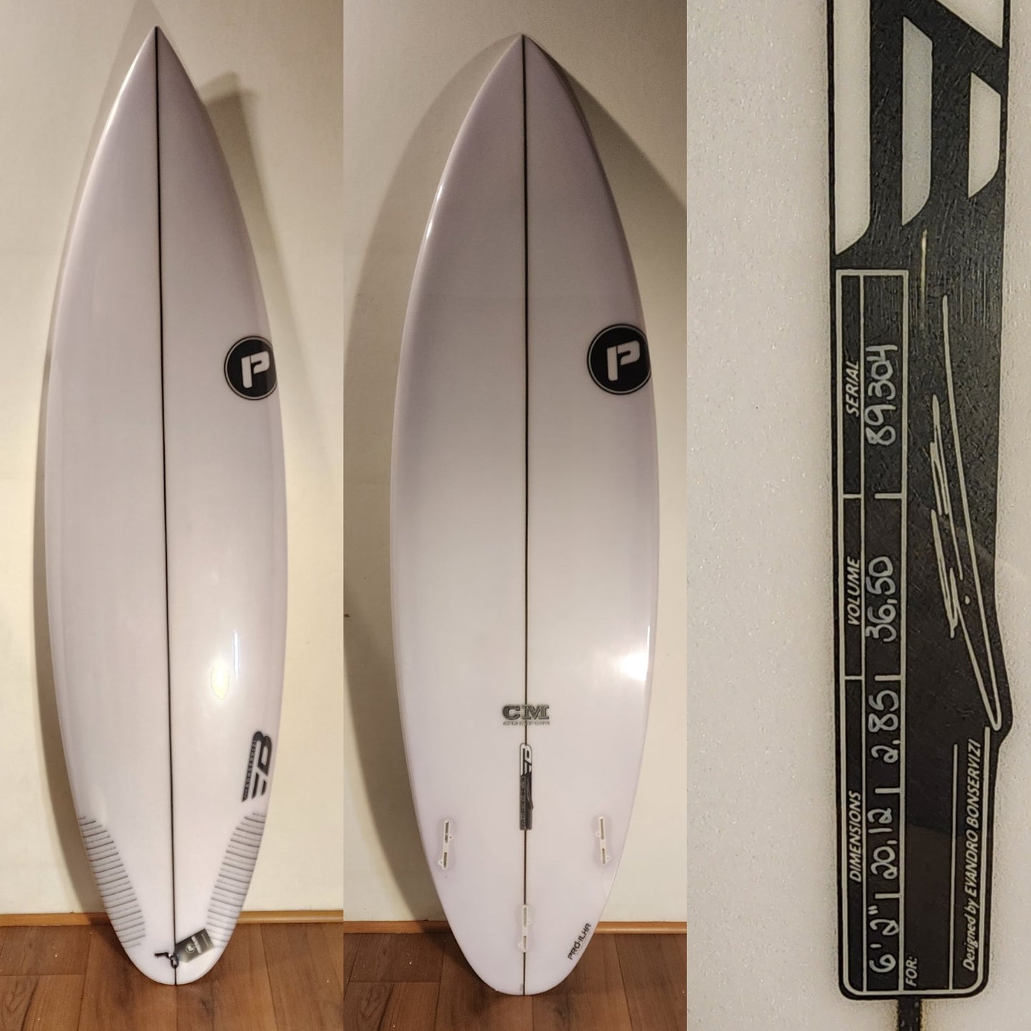 Cm 6.2X20.12X2.85. 36.5L