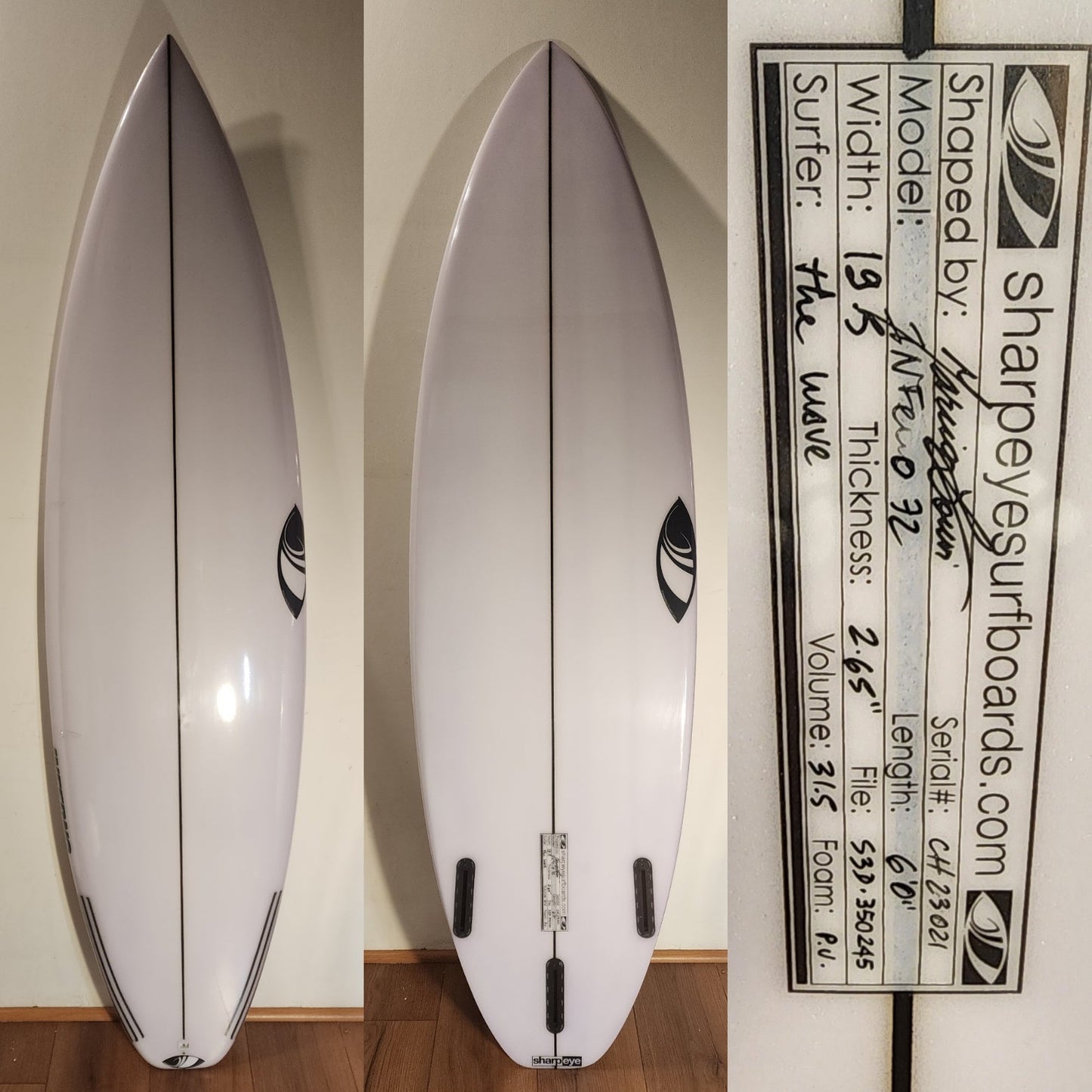 Inferno 72 6.0X19.5X2.65. 31.5L