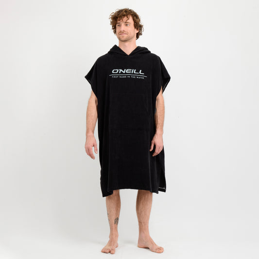 PONCHO TOALLA ONEILL ADULTO NEGRO