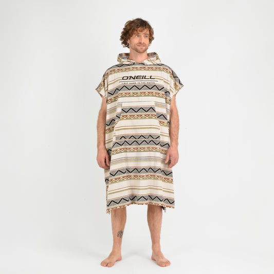 PONCHO TOALLA  ONEILL ADULTO AZTEC BEIGE