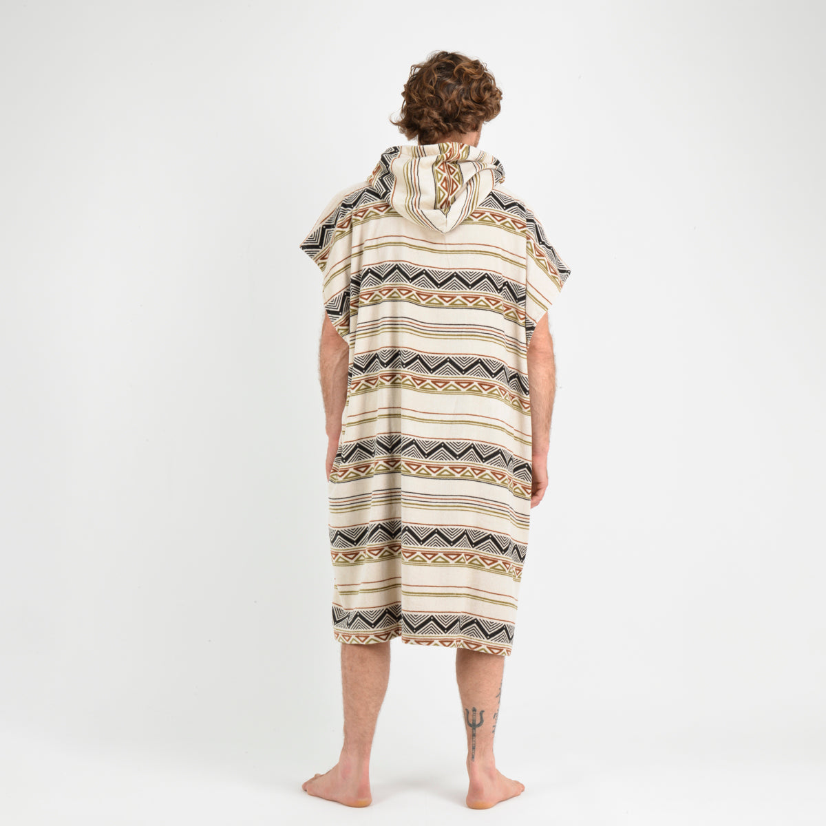 PONCHO TOALLA  ONEILL ADULTO AZTEC BEIGE