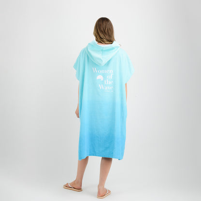 PONCHO TOALLA ONEILL MUJER AZUL