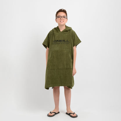 PONCHO TOALLA ONEILL NIÑO VERDE