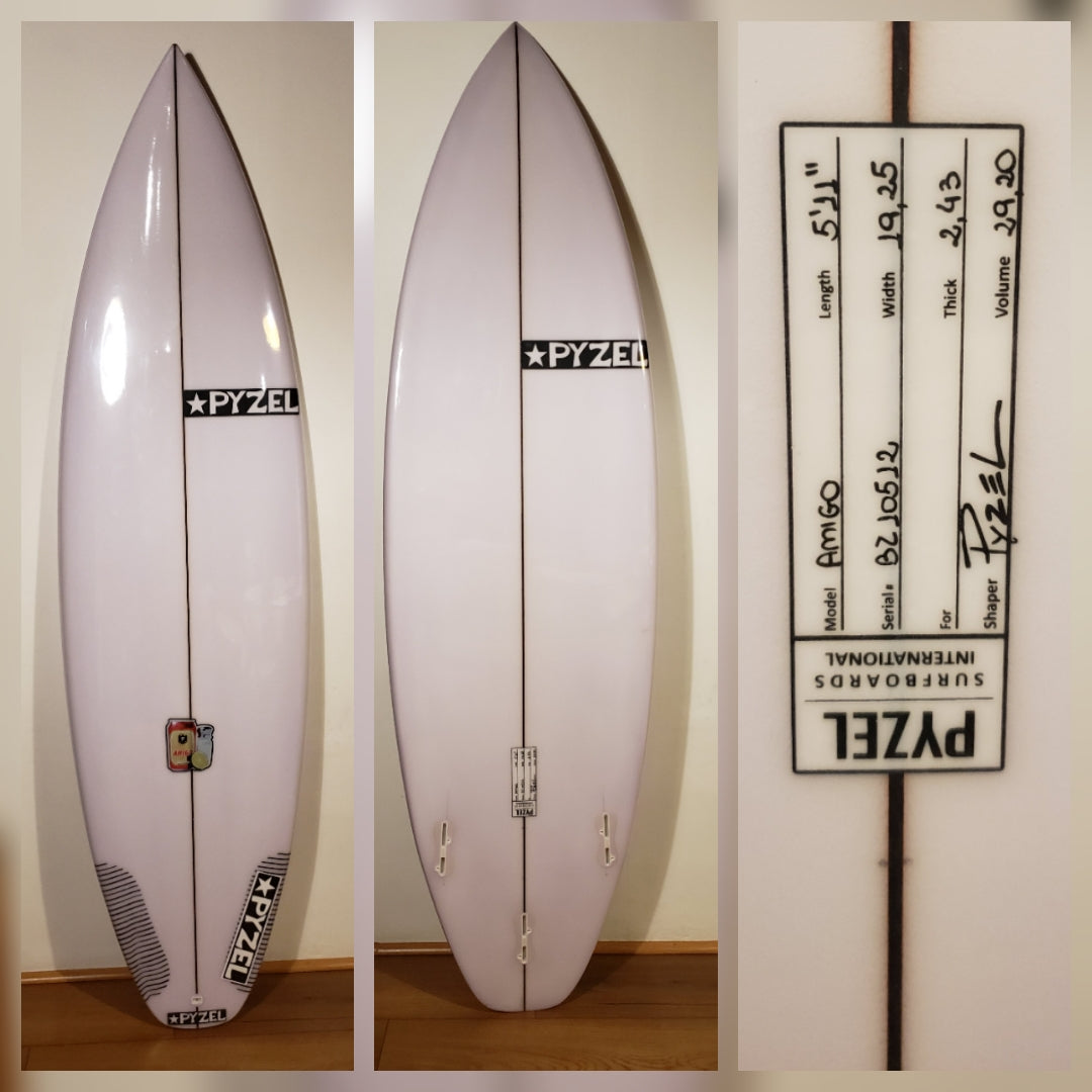 Tabla de Surf Pyzel Amigo 5'11" · 29.2 L