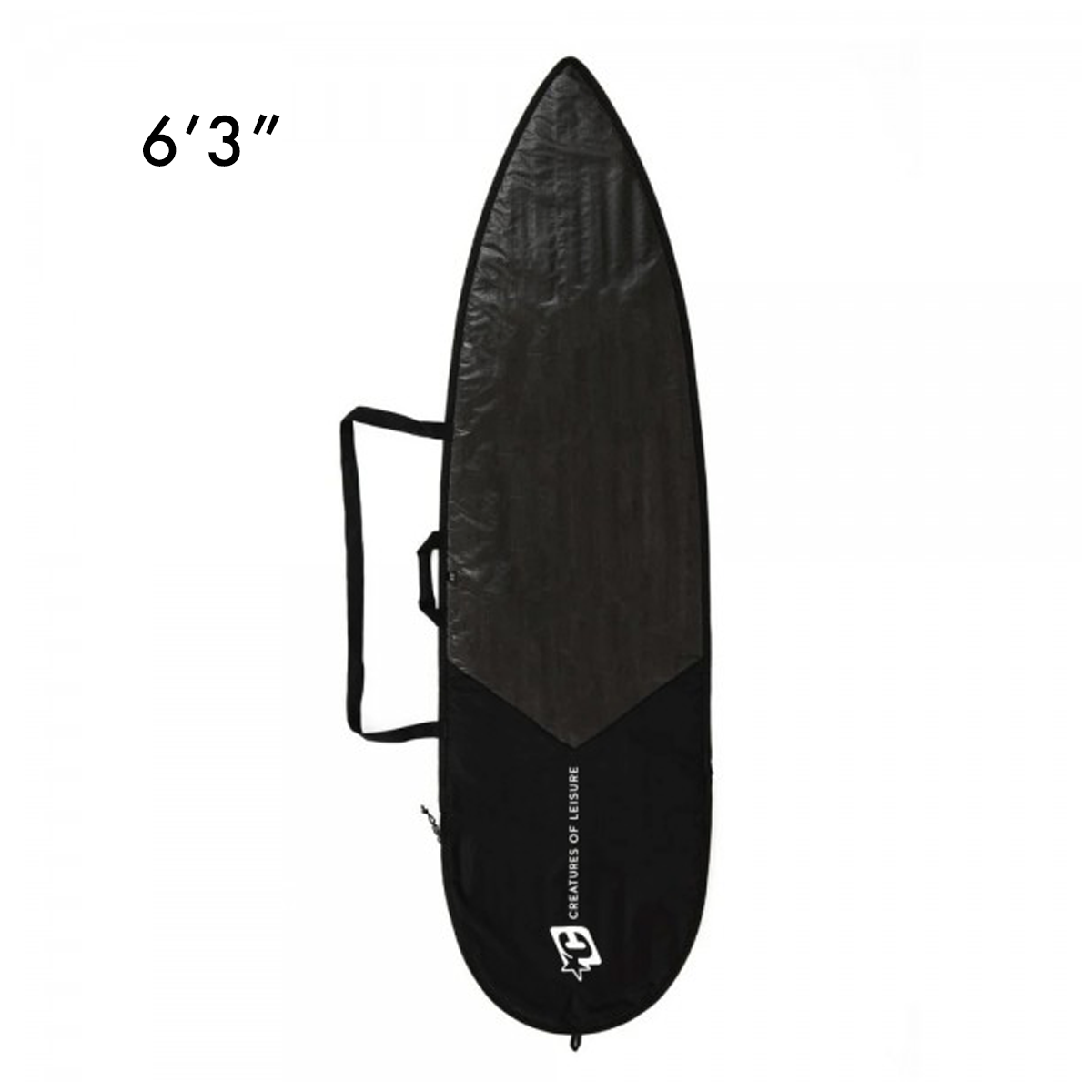 Funda Creatures Icon Lite Shortboard - 6'3" - Black