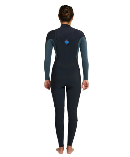 Traje de Surf Mujer Hyperfreak Fire CZ FULL 4/3MM -SH8 Azul