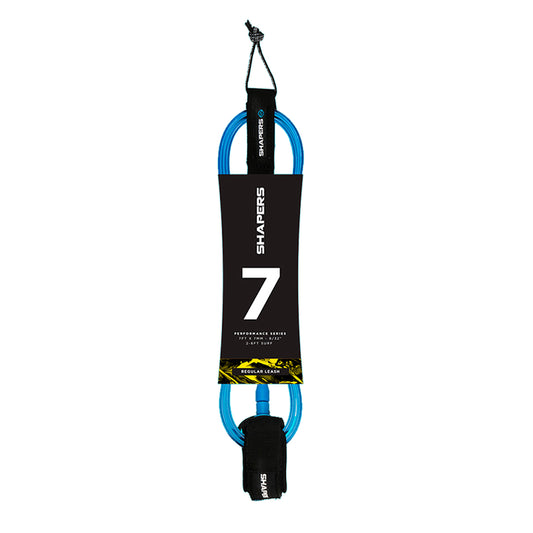 Leash Shapers 7Ft REGULAR color Azul