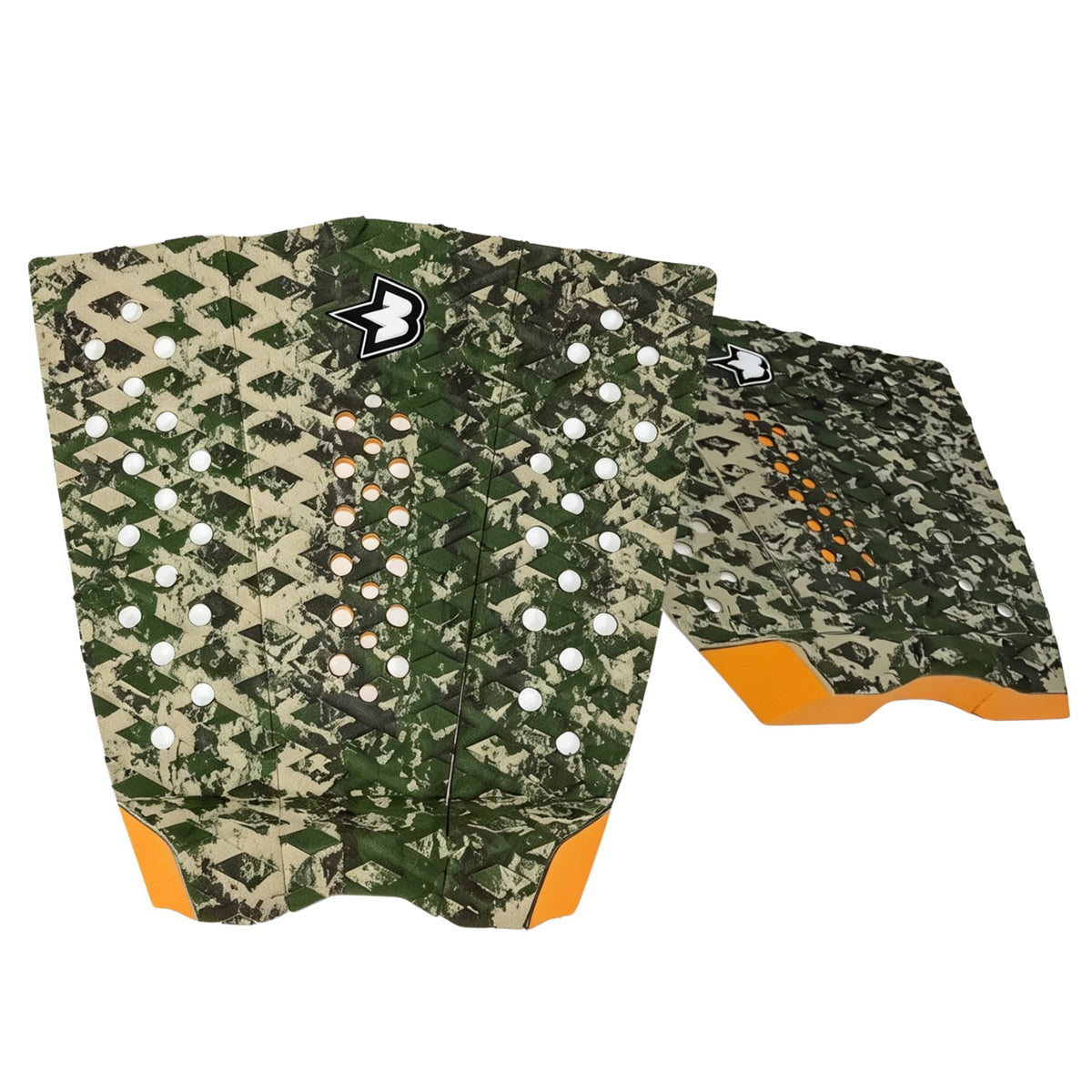 Deck Antiresbalante Banana Wax Performance Tailpad 3 - camuflado verde beige