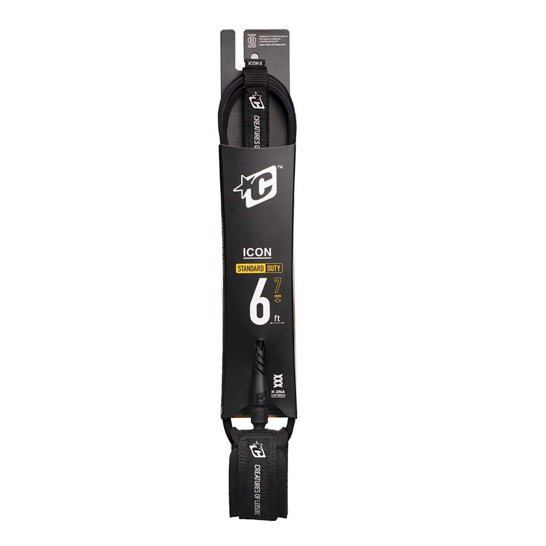 Leash Creatures of Leisure 6' Icon Standar Duty black