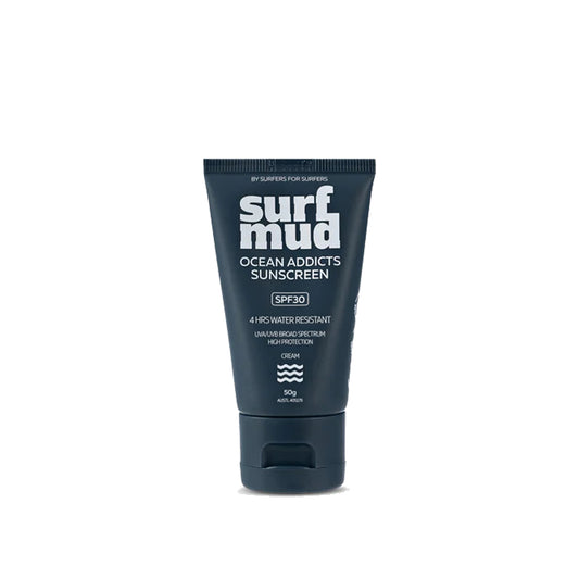 Protector Solar en Crema SURFMUD Ocean Addicts Sunscreen 30spf. 50g.