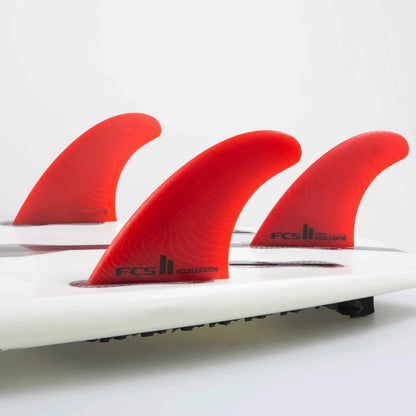 Quillas FCS II Accelerator Essential Series NeoGlass Tri Fin - Large