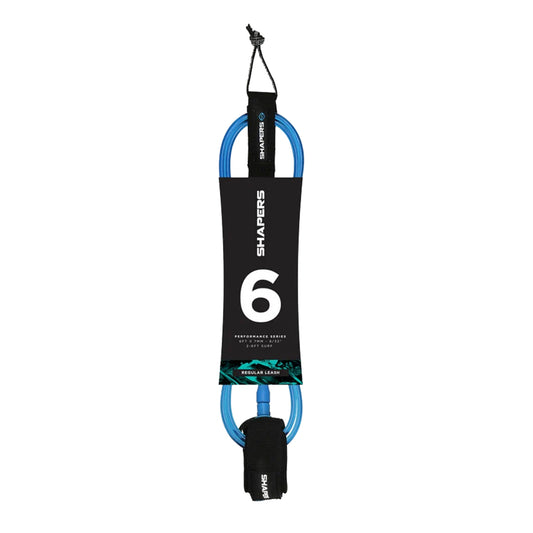 Leash Shapers 6 Ft air Lite Comp color Azul