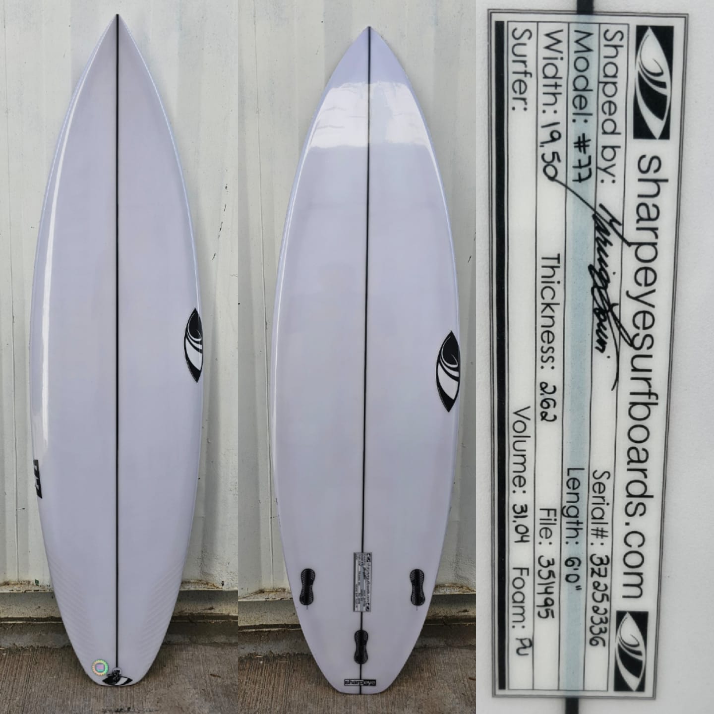 Shortboard Sharpeye - Tabla Surf high performance | Bigwaves