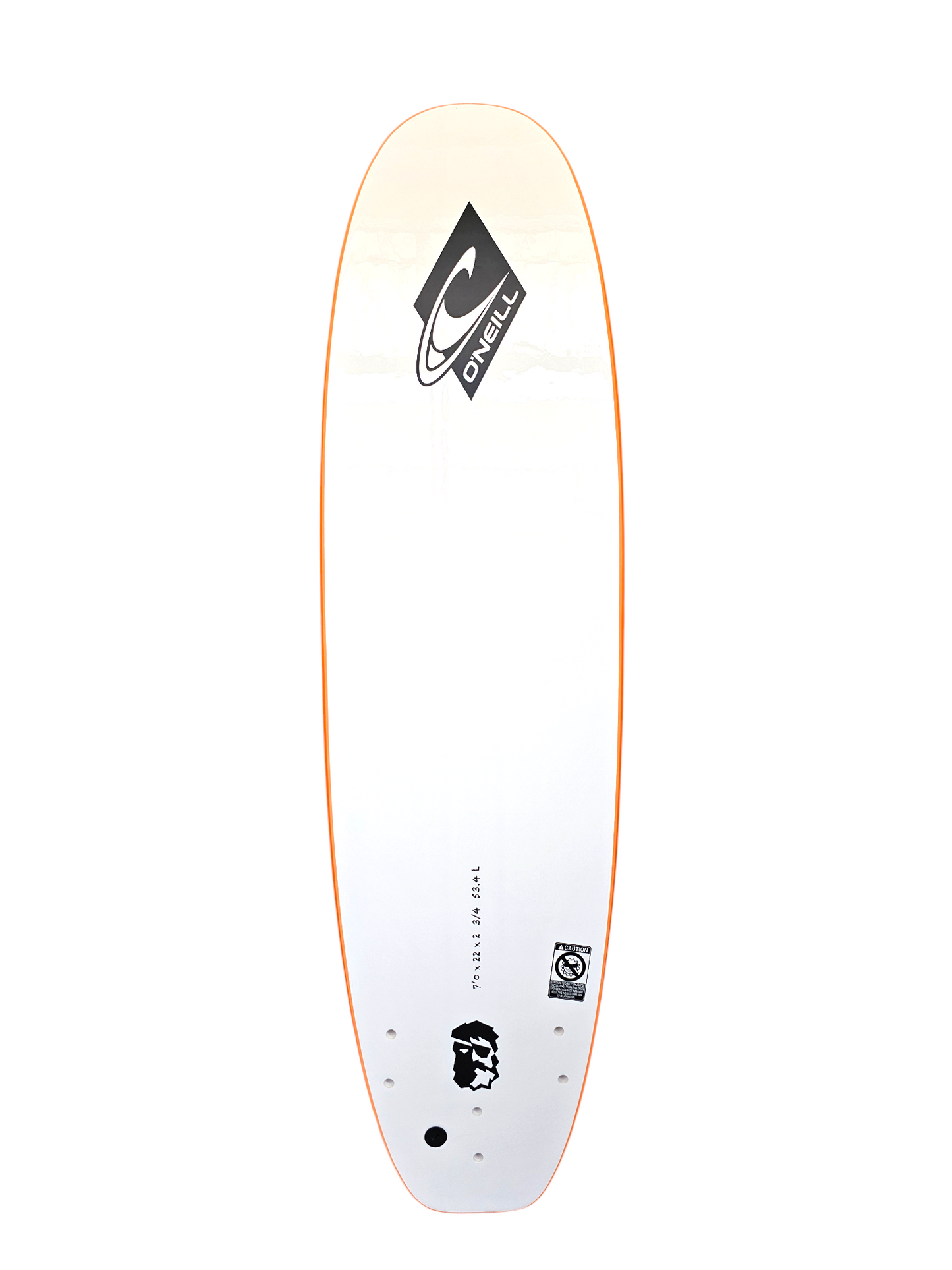 Softboard 7.0 pies color naranjo de 53.4 Lts.
