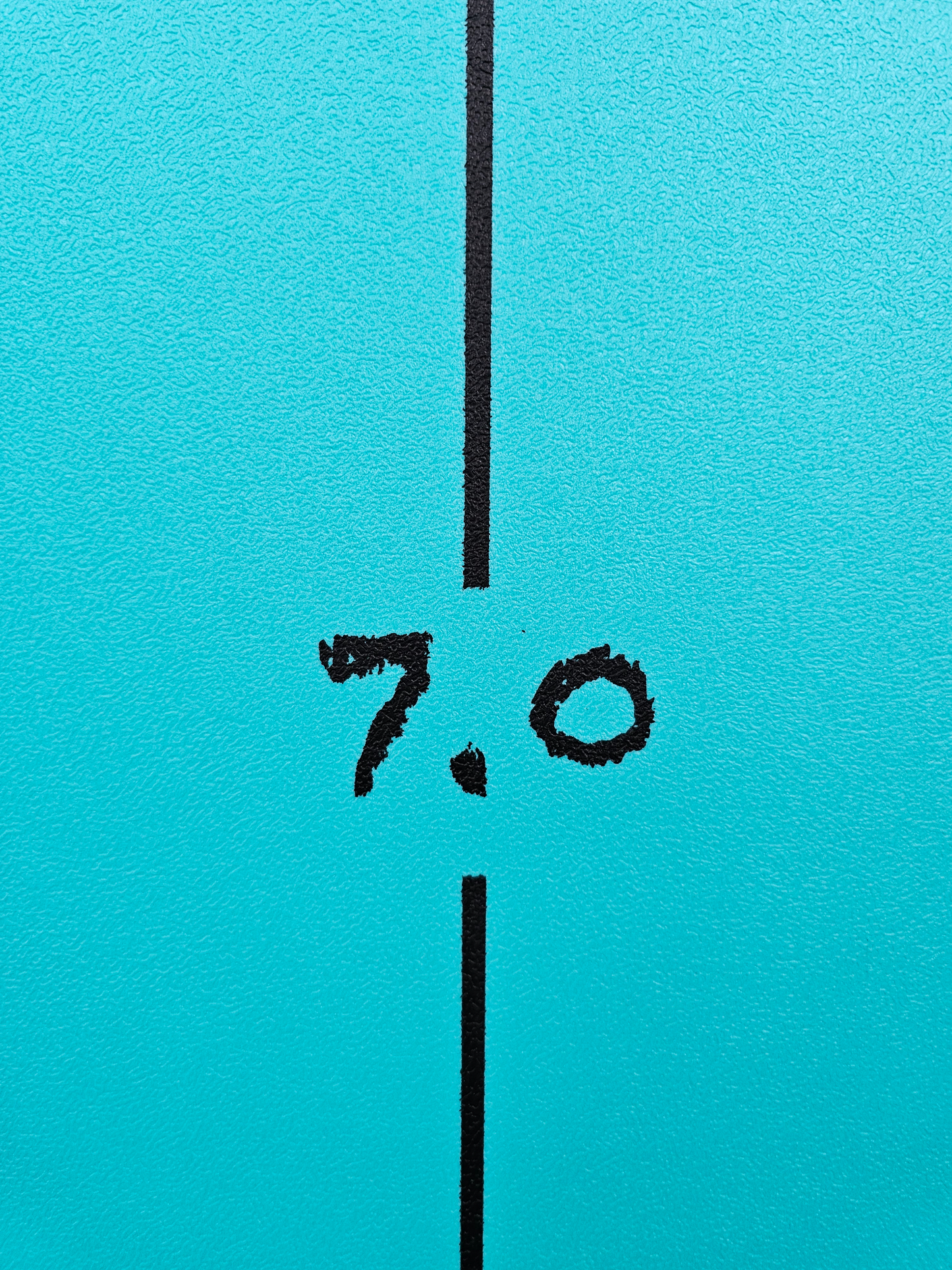 Softboard 7.0 pies color turquesa de 53.4 Lts.