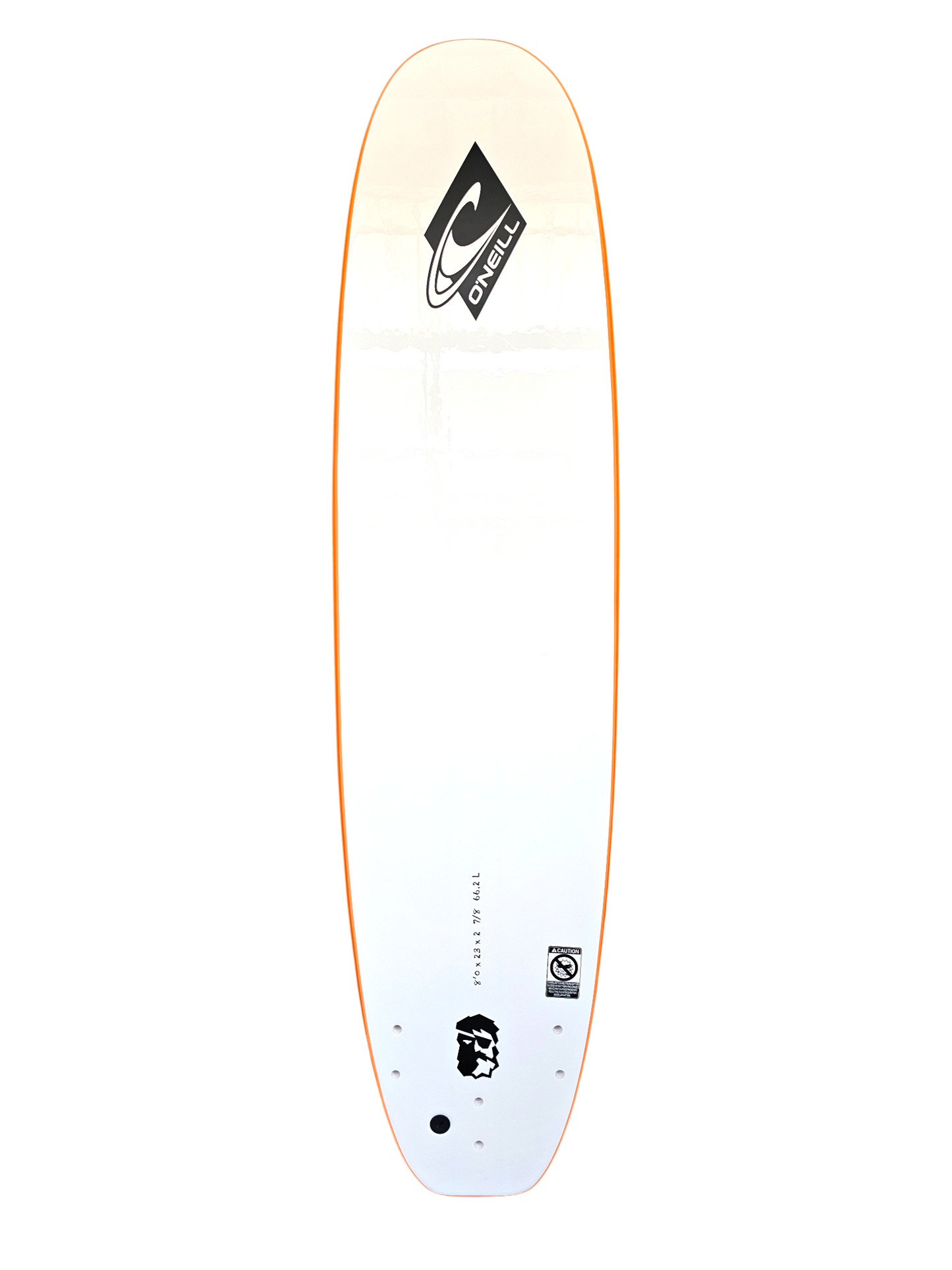 Softboard 8.0 pies color naranjo 66.2 Lts.