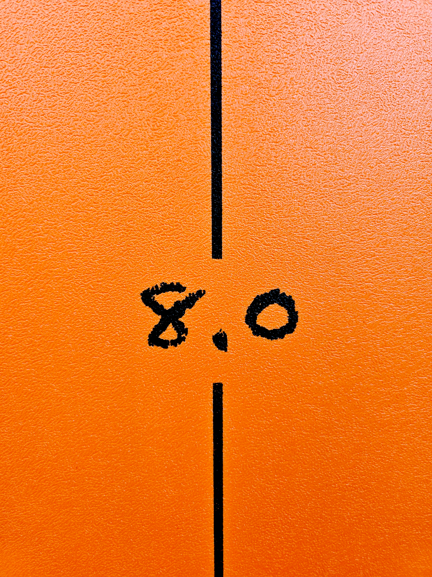 Softboard 8.0 pies color naranjo 66.2 Lts.