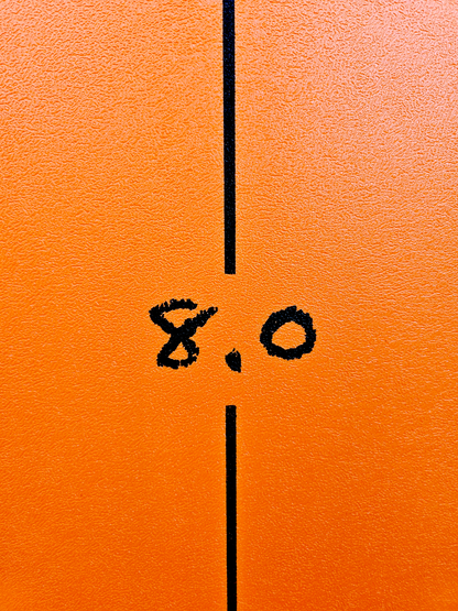 Softboard 8.0 pies color naranjo 66.2 Lts.