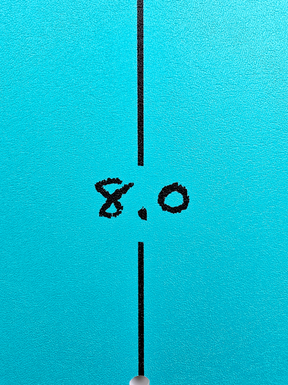 Softboard 8.0 pies color turquesa 66.2 Lts.