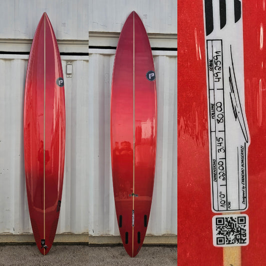 Tabla de surf tipo Gun Pro-Ilha El Bona Gun + 10" · 90 Litros.