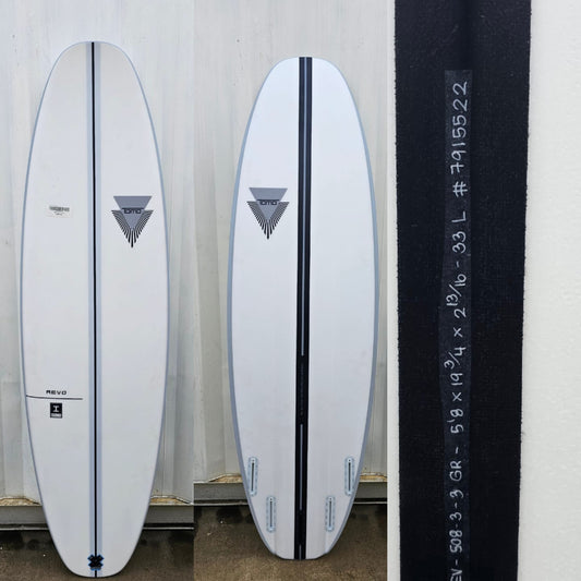 FireWire Surfboards by Tomo 5.8 x 19.3/4 x 2.13/16 x 33 Lts. Modelo: Revo