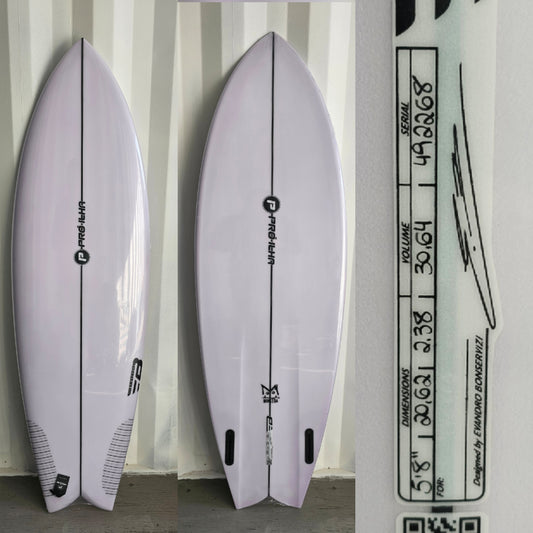 Tabla de Surf Pro-Ilha Monstra Fish 5'8" · 30,64 Litros.