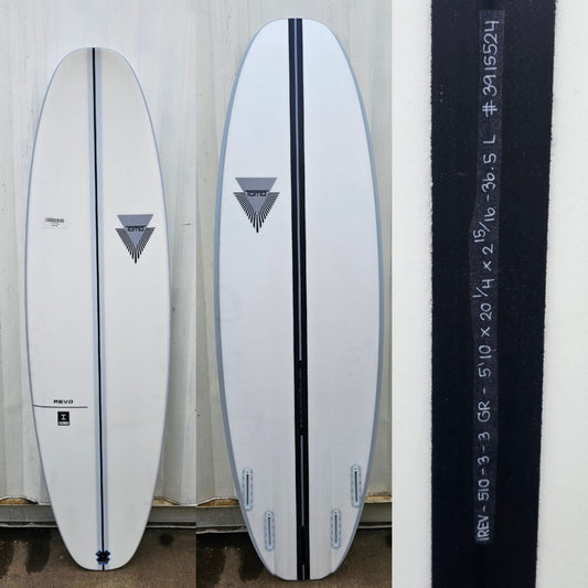 FireWire Surfboards by Tomo 5.10 x 20.1/4 x 2.15/16 x 35.5 Lts. Modelo: Revo