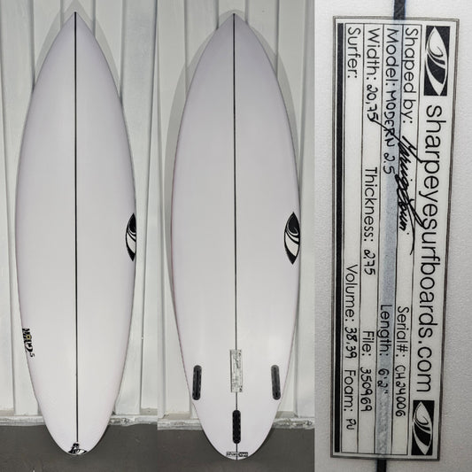 Tabla de Surf Sharpeye Modern 2.5  6'2" · 38,39L