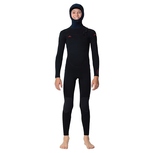 Traje de Surf Niño - YTH REACTOR 2 GBS CZ FULL W/ HOOD 5/4MM - Negro