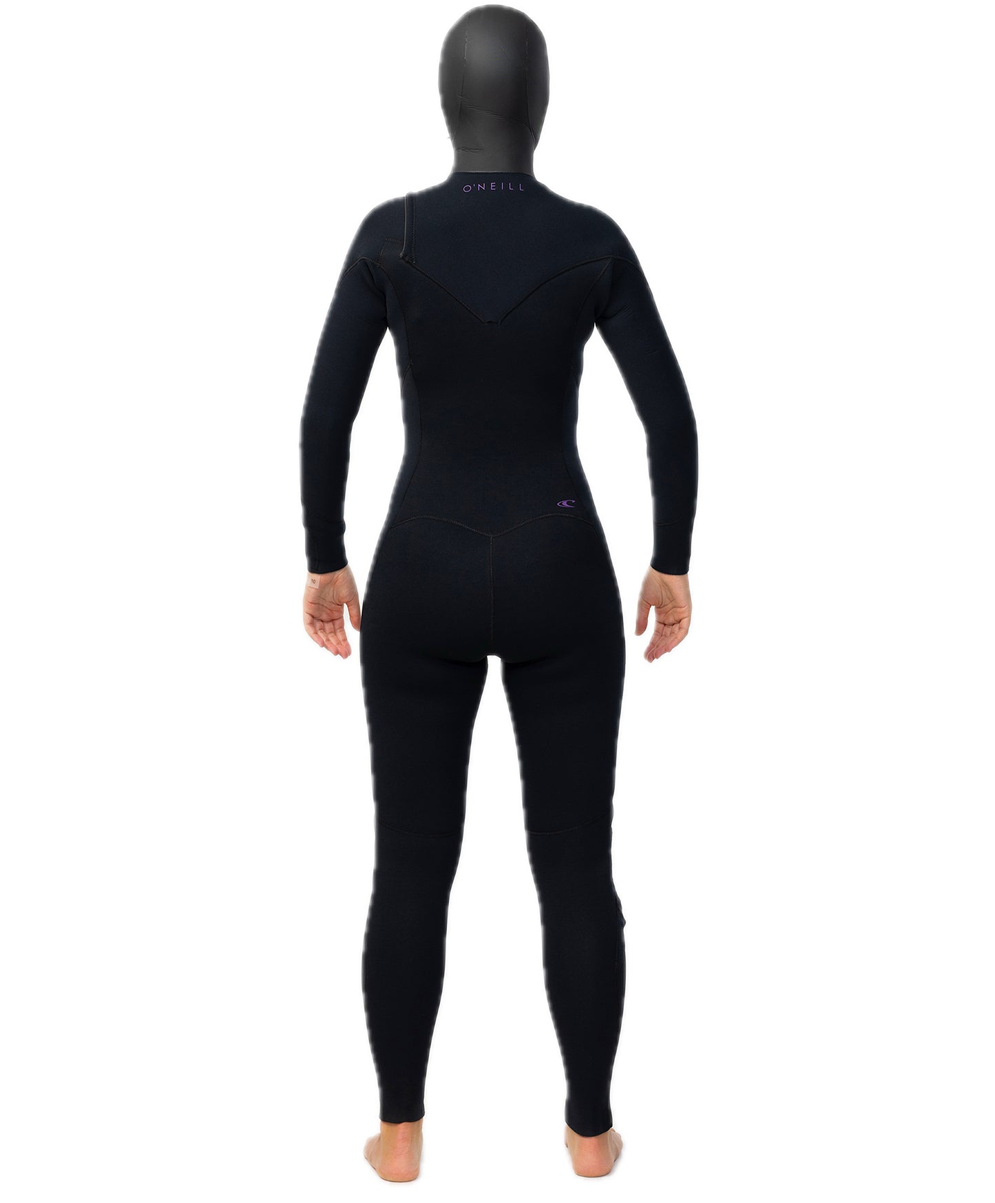 Traje de Surf Mujer O'Neill REACTOR 2 GBS CZ FULL W/ HOOD 5/4MM - Negro