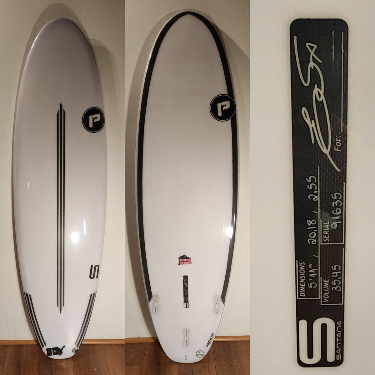Tabla de Surf Pro-Ilha A Peace Of Cake 5'11" · 35.45 L