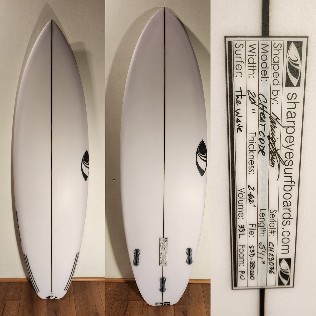 Tabla de Surf Sharpeye Cheat Code 5'11" · 33 L