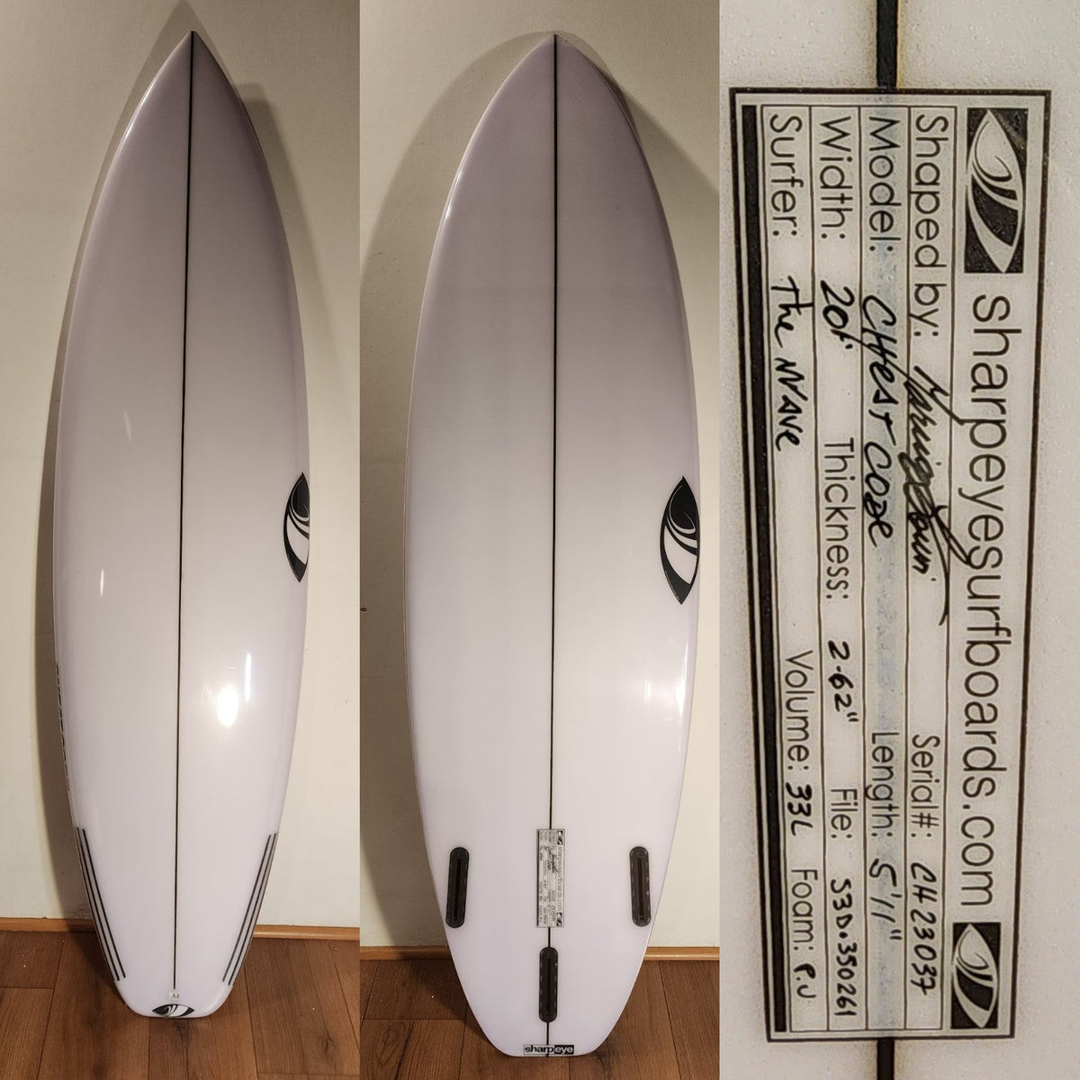 Tabla de Surf Sharpeye Cheat Code 5'11" · 33 L