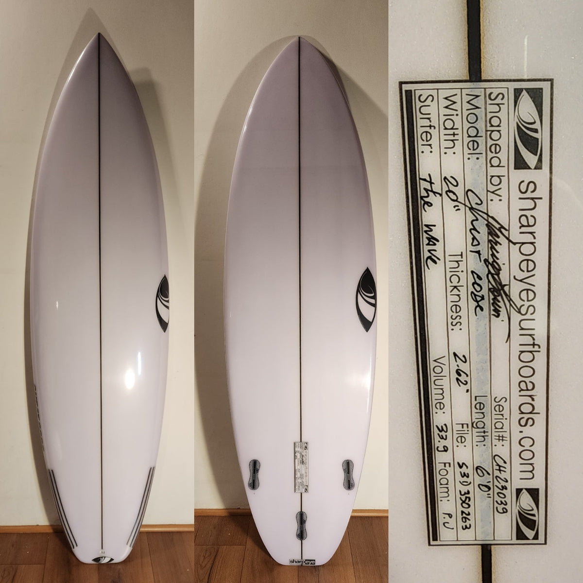 Tabla de Surf Sharpeye Cheat Code 6'0" · 33.9 L