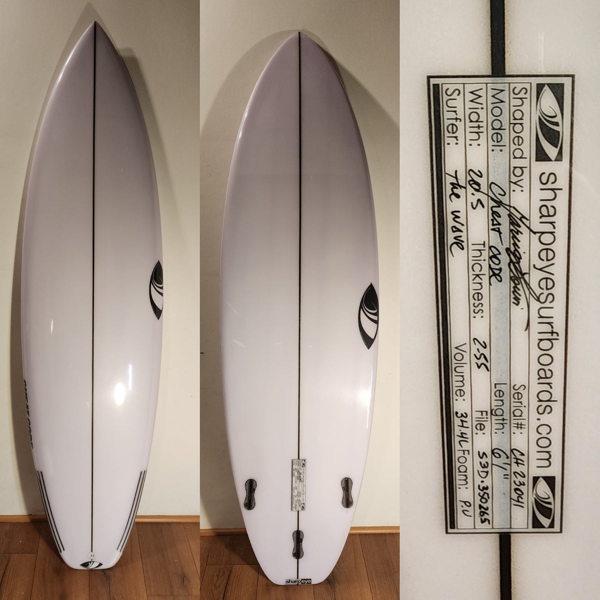 Tabla de Surf Sharpeye Cheat Code 6'1" · 34.4 L